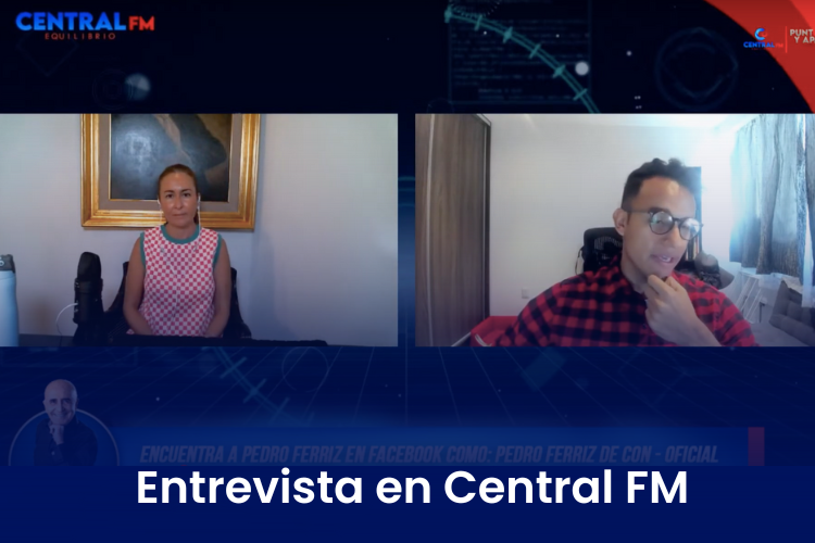Dr Mijail Tapia en Central FM 2025